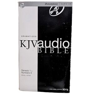 Zondervan KJV Audio Bible CD Dramatized Old Testament Genesis To Numbers 8 Discs